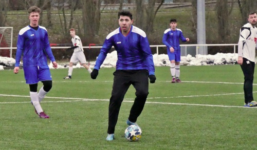 muži A, první přípravné utkání roku 2023, TJ Dvůr Králové n. L. - FK Jaroměř, 21.1.2023, foto: Václav Mlejnek